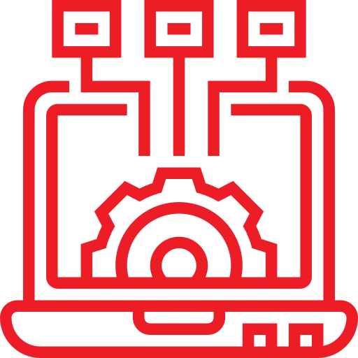 Electric engine red
